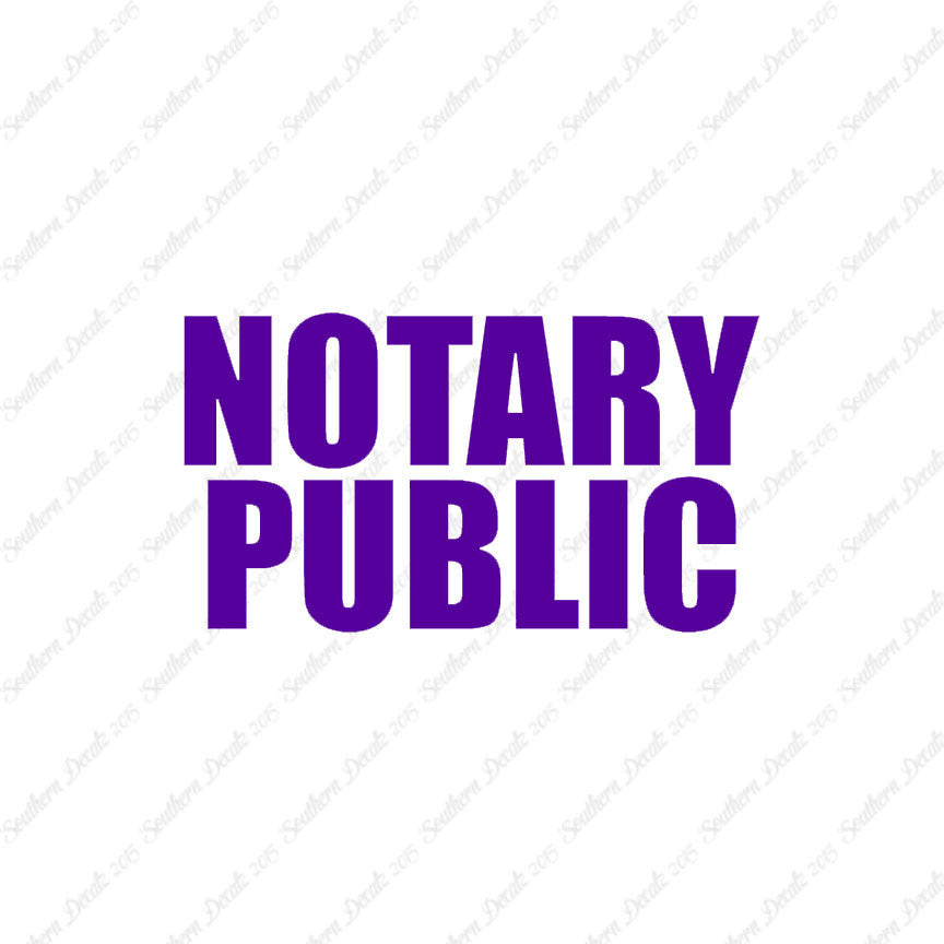 Notary Public