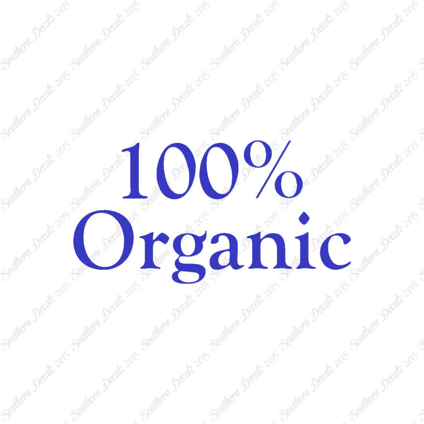 100% Organic