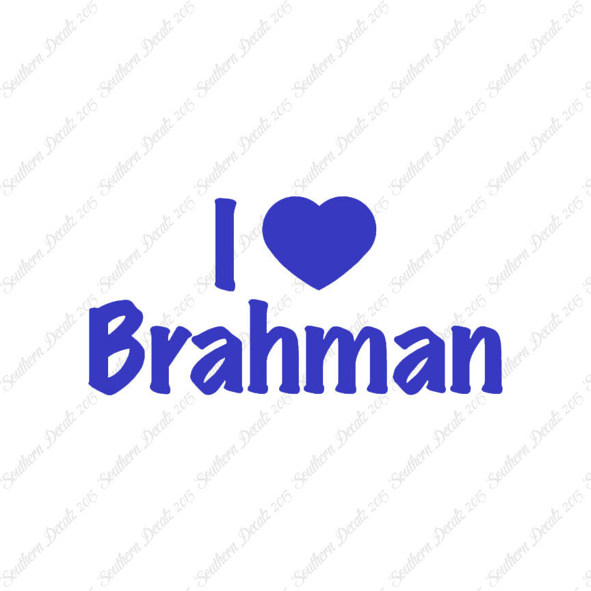 I Heart Brahman Love