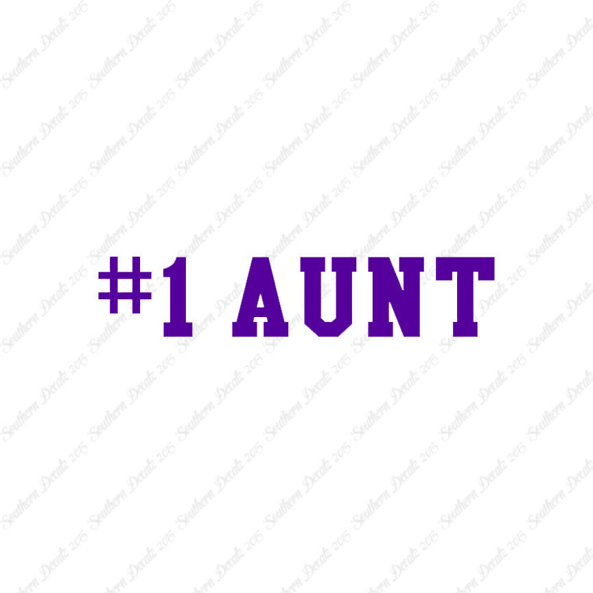 #1 Aunt Number One