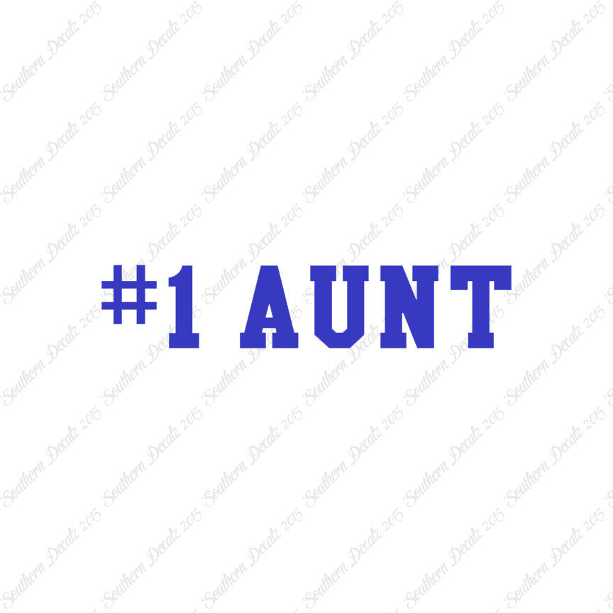 #1 Aunt Number One