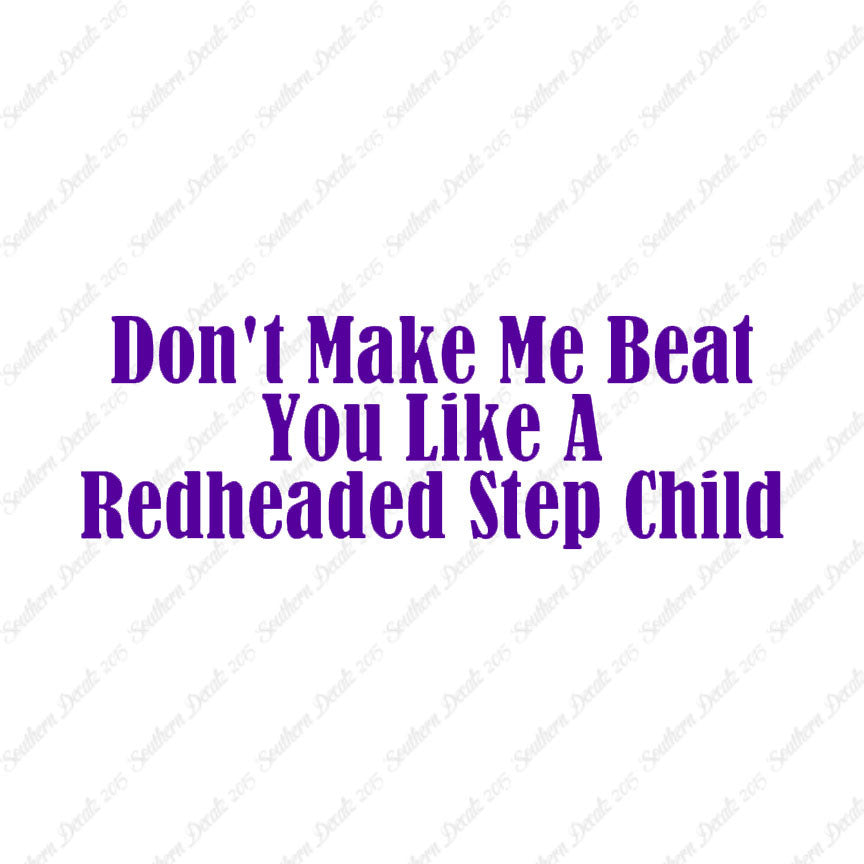 Beat You Redhead Step Child