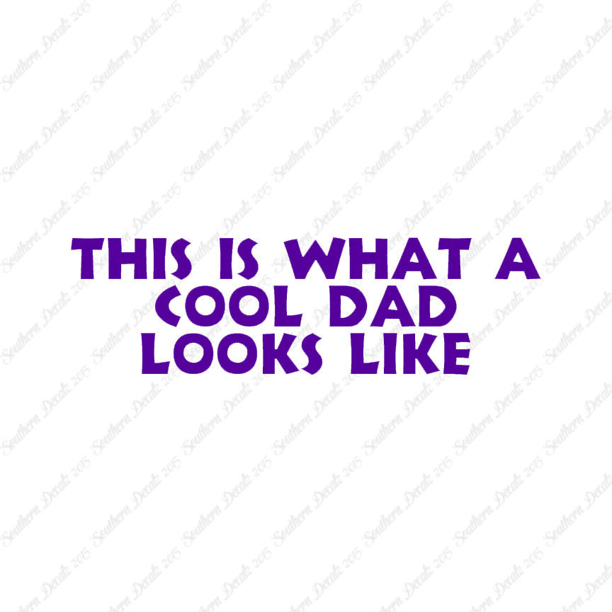 Cool Dad Looks Like