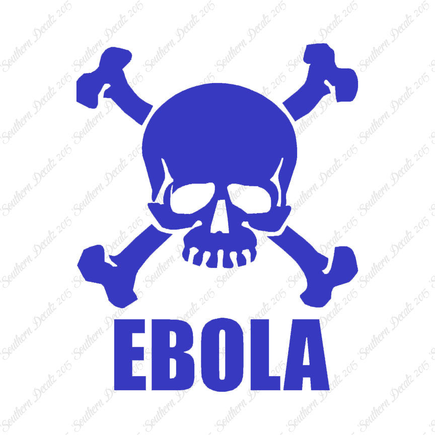 Skull Crossbones Ebola