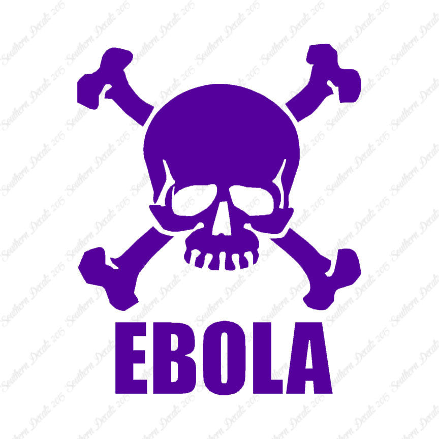 Skull Crossbones Ebola