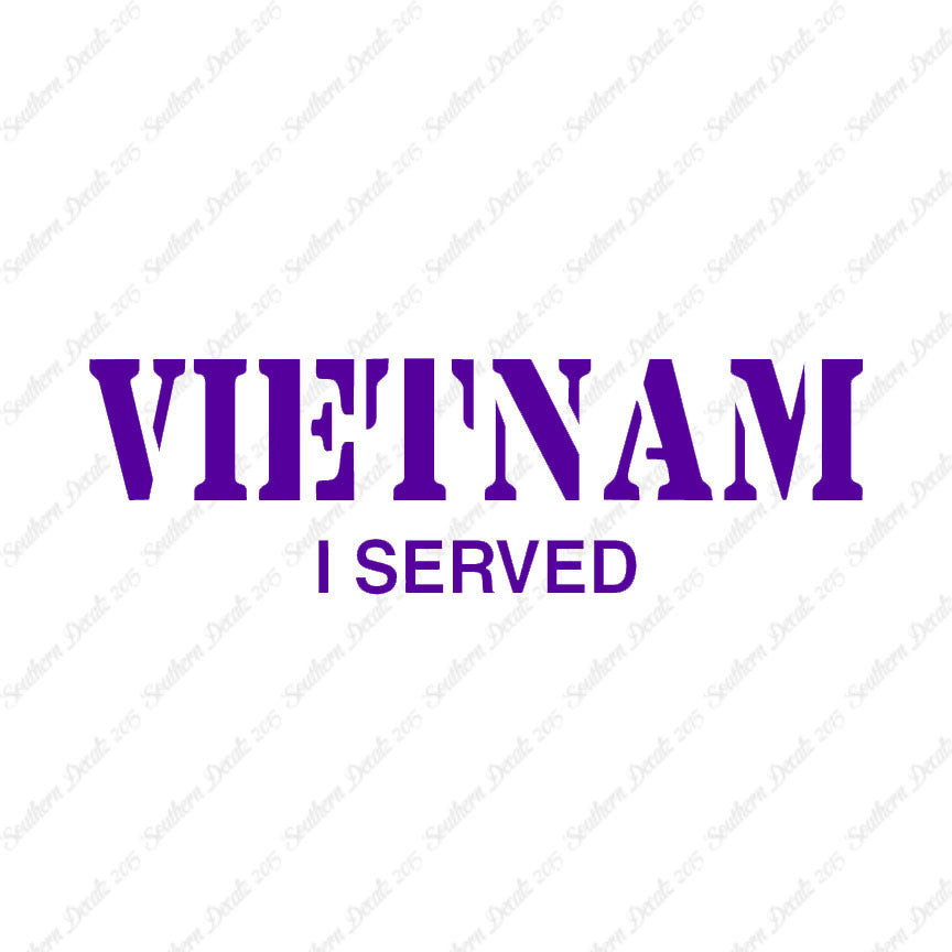 Vietnam I Served