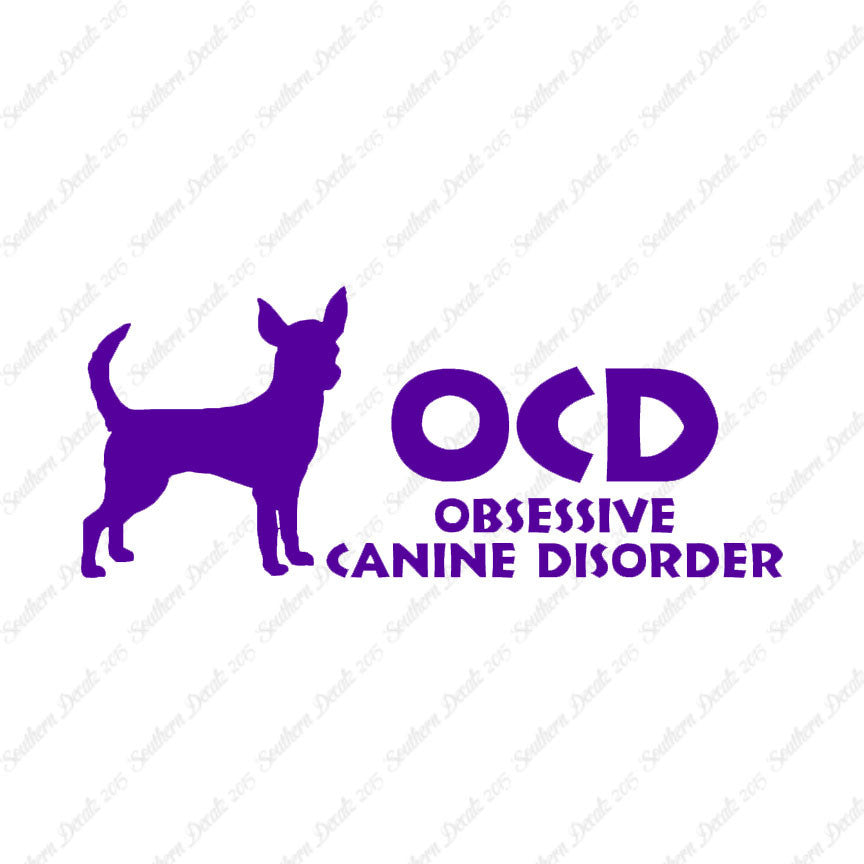 OCD Obsessive Canine Disorder