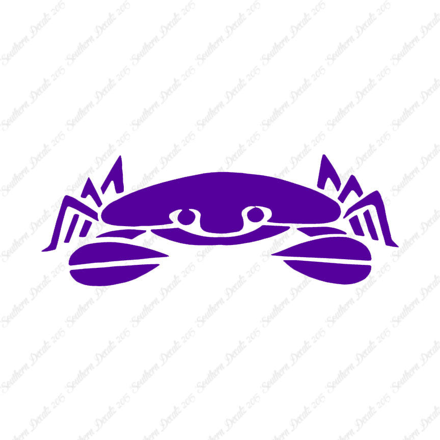 Crab Silhouette Sea Creature