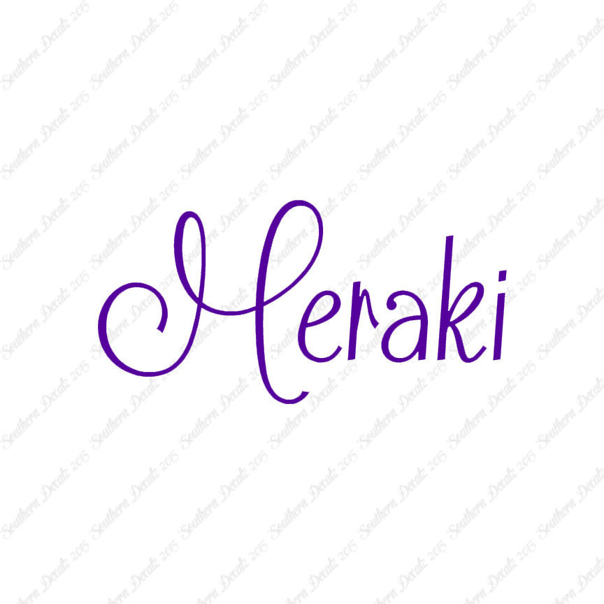 Greek Meraki