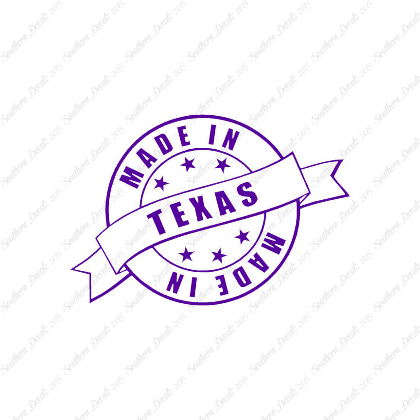 Made In Texas Stamp Logo