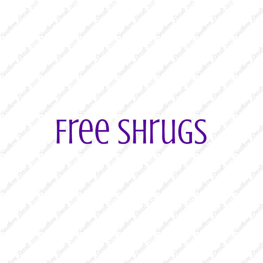 Free Shrugs