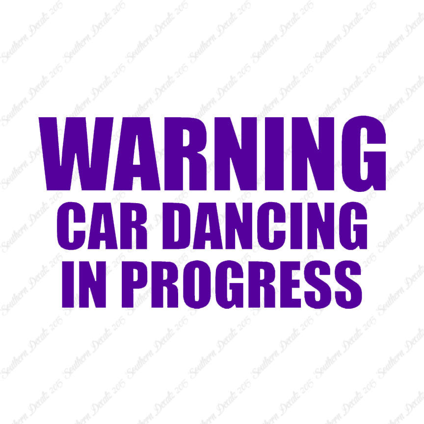 Car Dancing In Progress