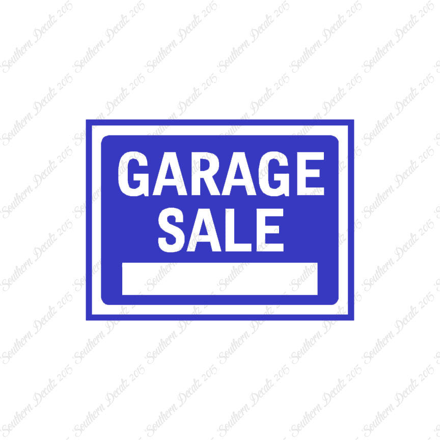 GarageSale Business Sign