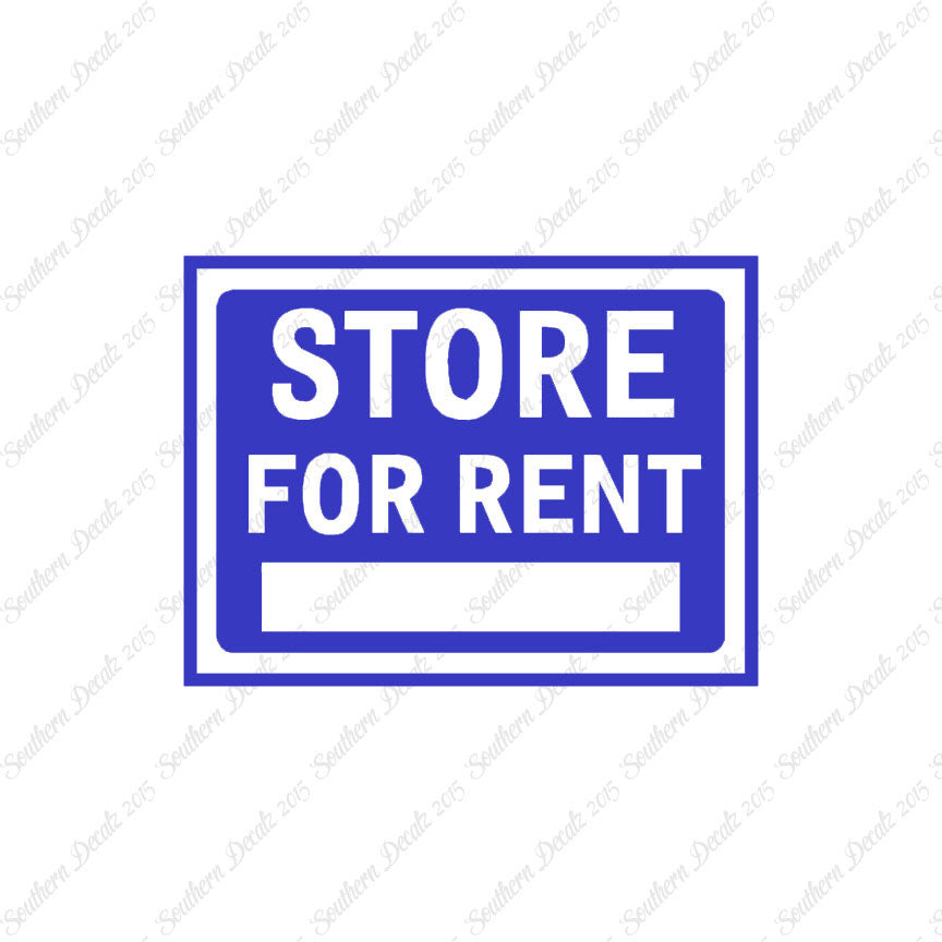 Stores For Rent Business Sign