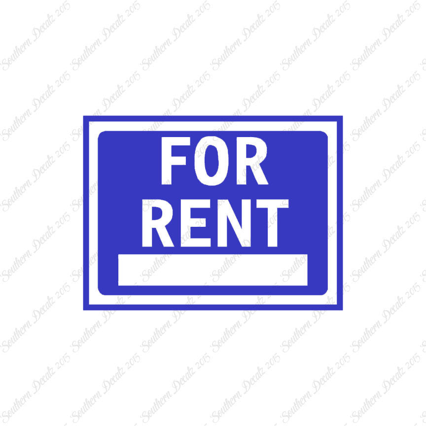 For Rent Business Sign