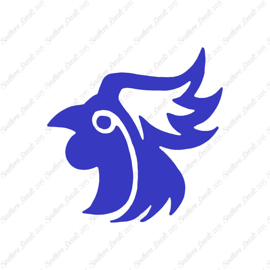 Tribal Rooster Head