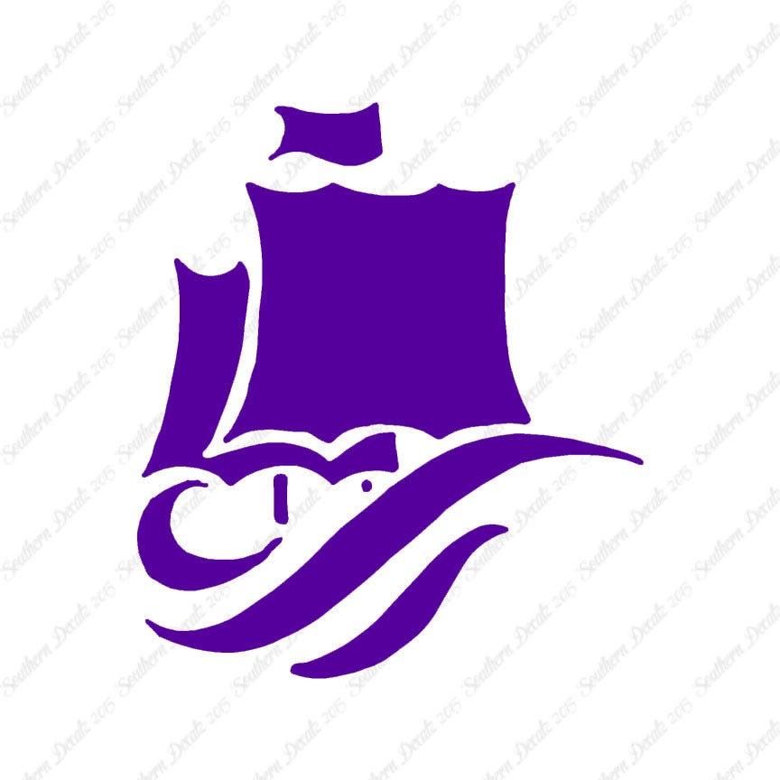Tribal Viking Ship