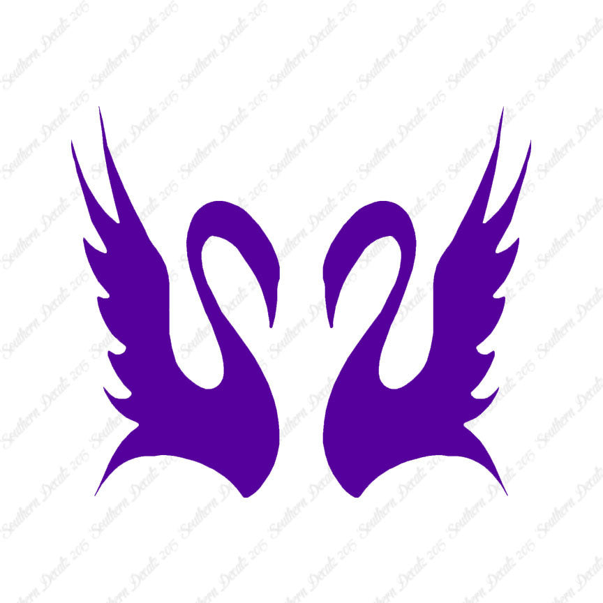 Pair Of Swans Art