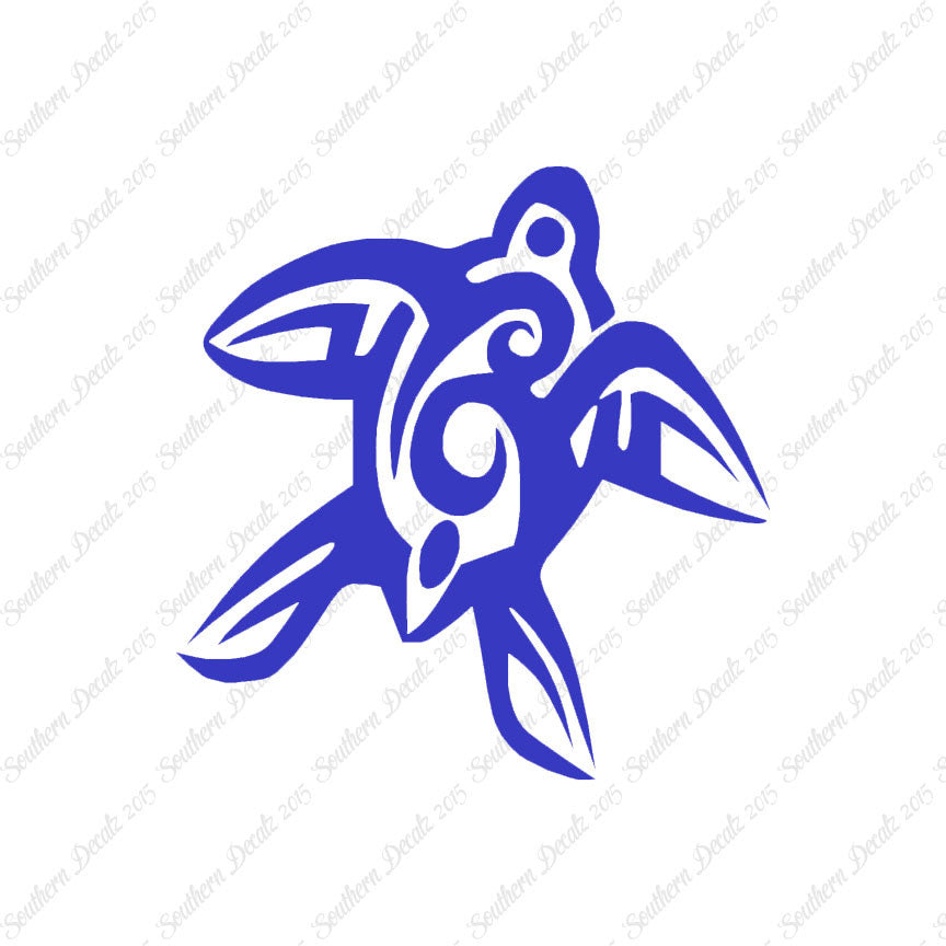 Tribal Hawaiian Sea Turtle