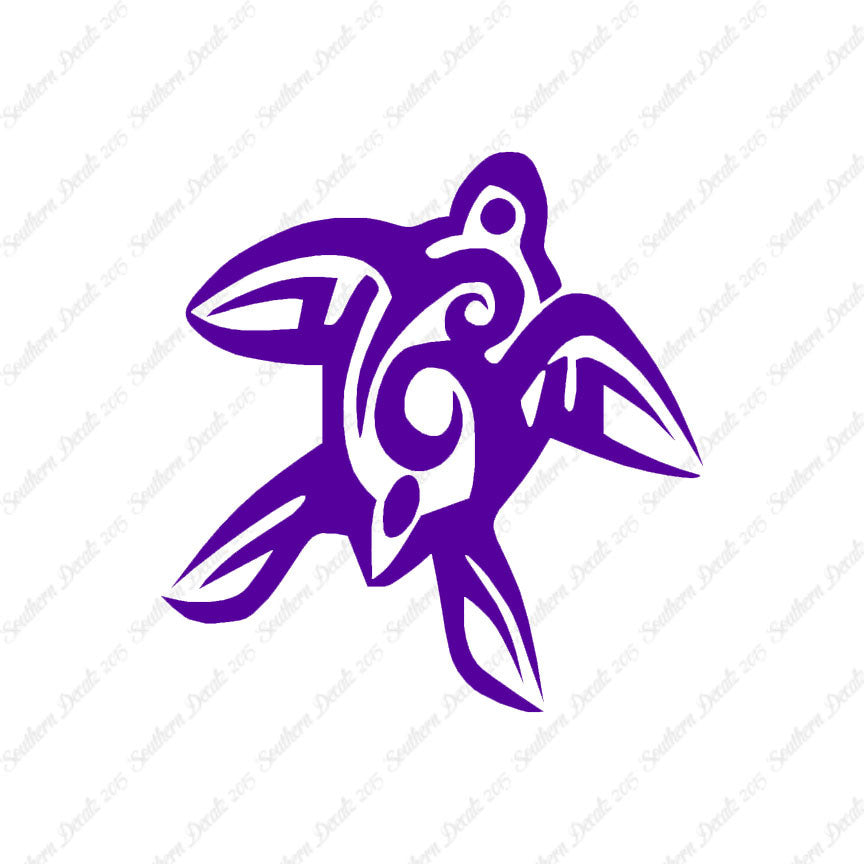 Tribal Hawaiian Sea Turtle