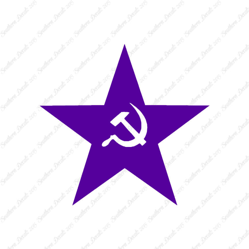 USSR Star Hammer Sickle