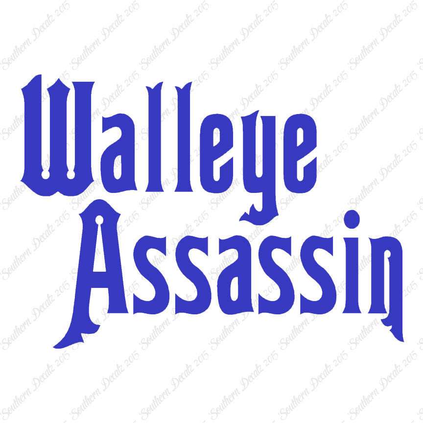 Walleye Assassin Fishing Fish