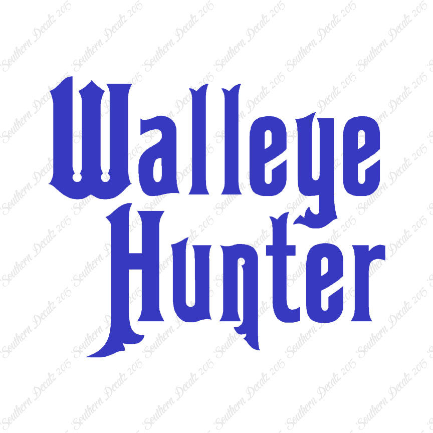 Walleye Hunter Fishing