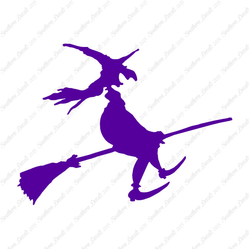 Flying Witch Broomstick