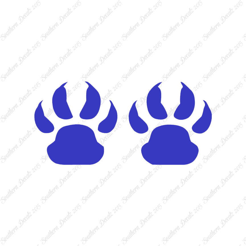 Wolf Dog Paw Prints