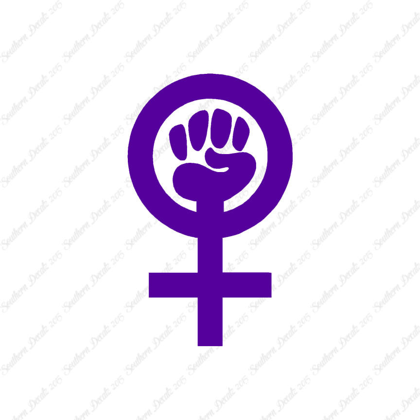 Woman Power Feminist Girl