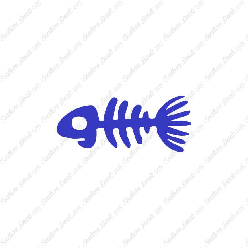 Dead Fish Bones Skeleton
