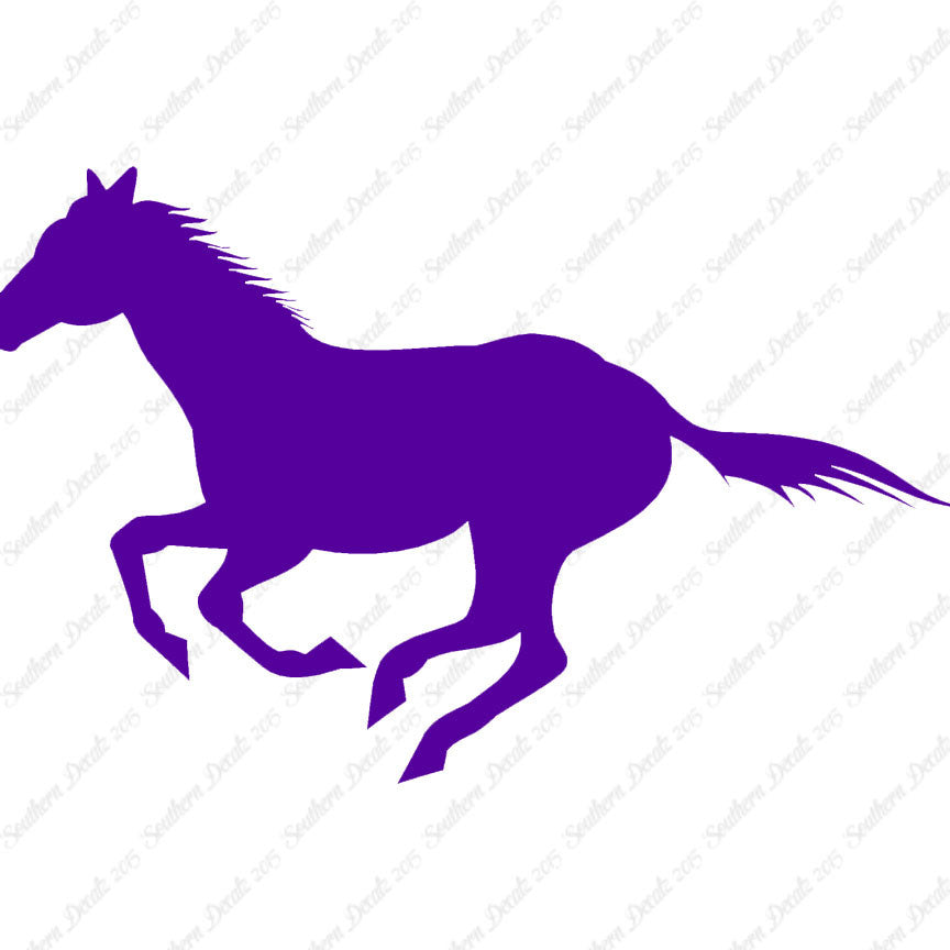Running Horse Mustang Stallion