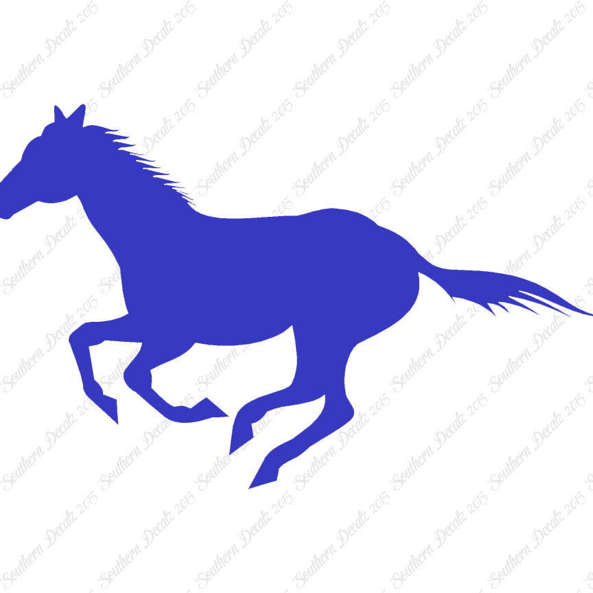 Running Horse Mustang Stallion