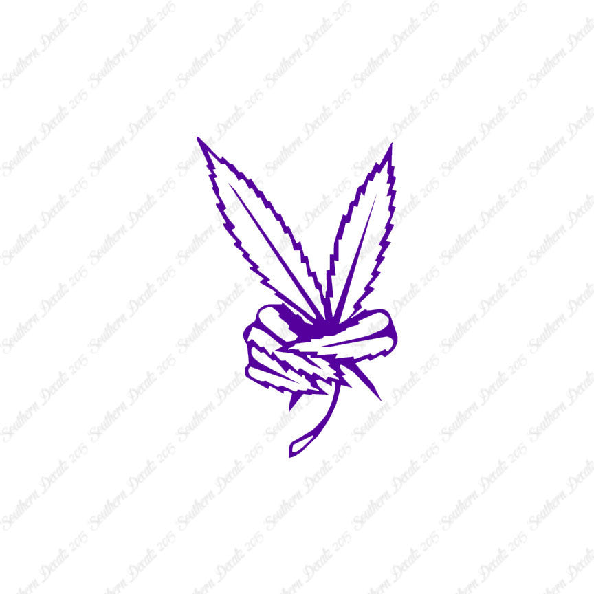 Marijuana Peace Sign
