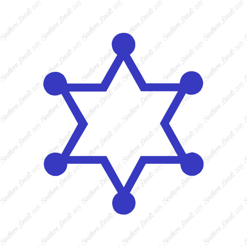 Sheriff Badge Star