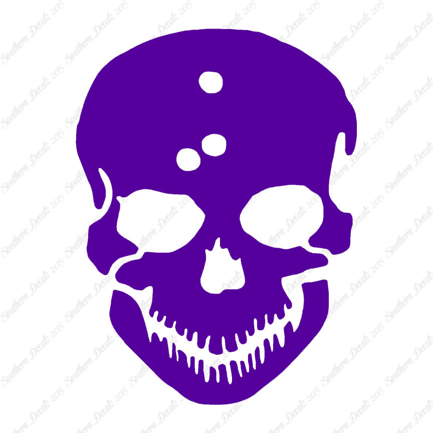 Skull Bullet Holes