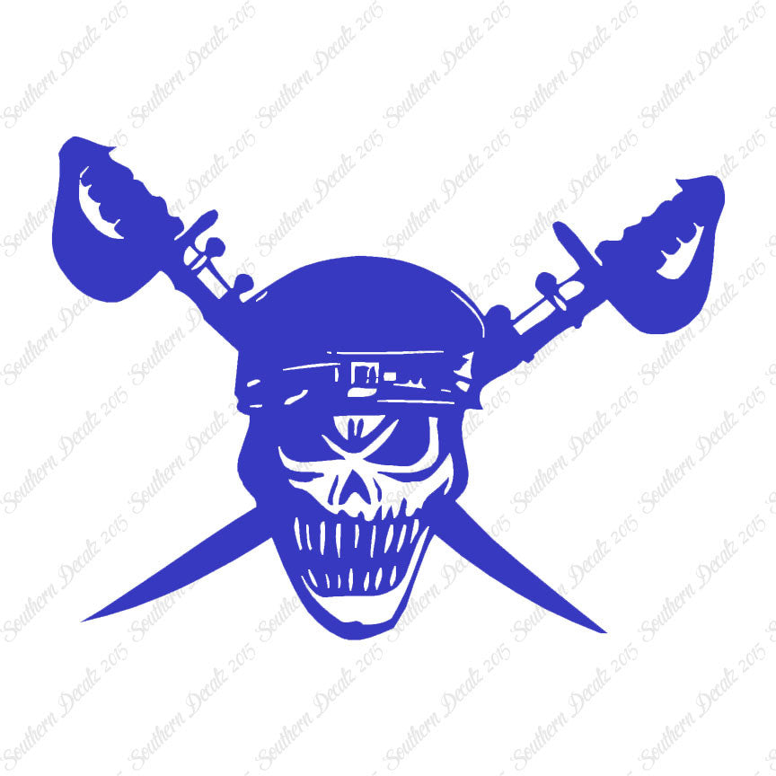 Skull Crossbone Sword Pirate