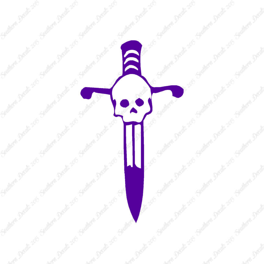 Skull Dagger Art