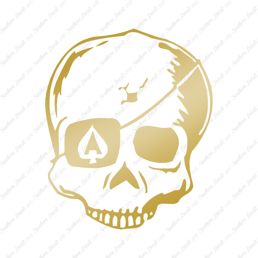 Skull Spade Pirate