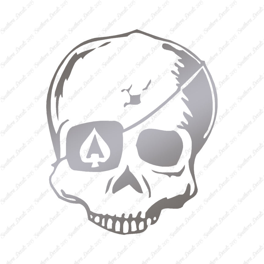 Skull Spade Pirate