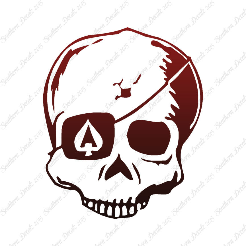 Skull Spade Pirate