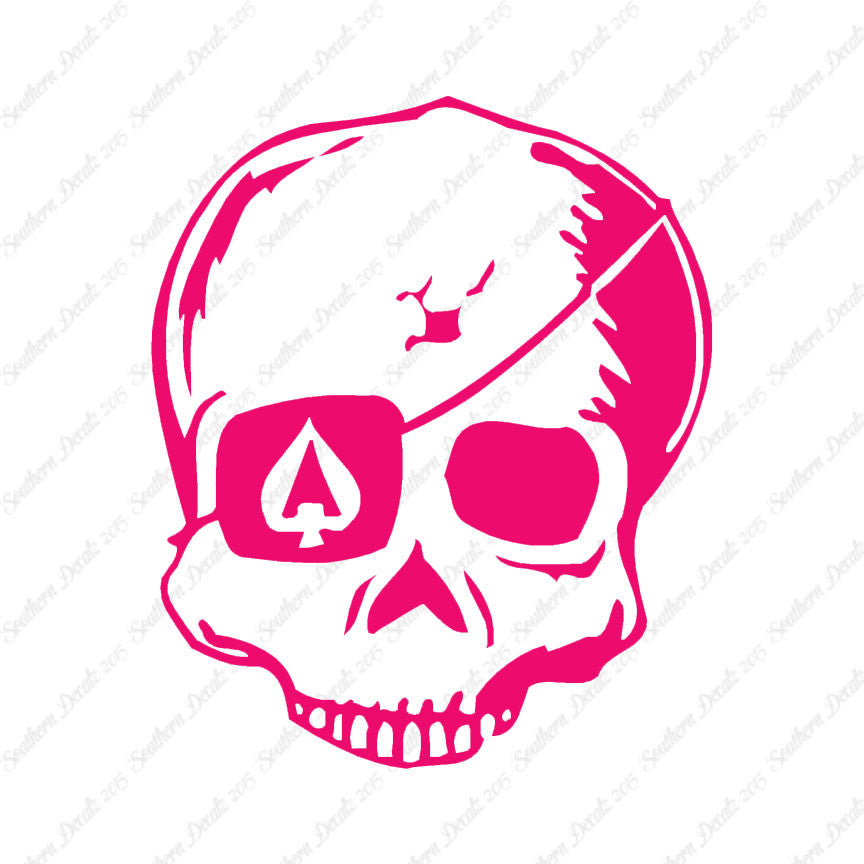 Skull Spade Pirate