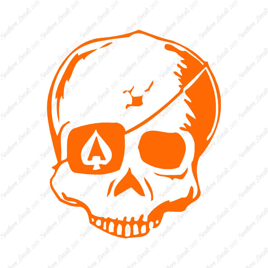 Skull Spade Pirate