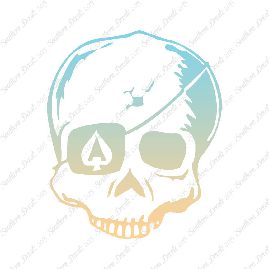 Skull Spade Pirate