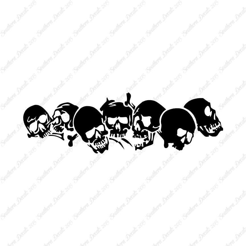 Group Of Skulls Skull Pile