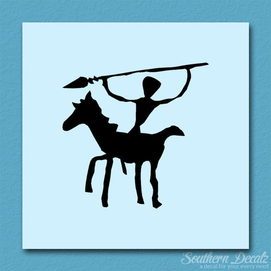 Cave Painting Spear Hunter