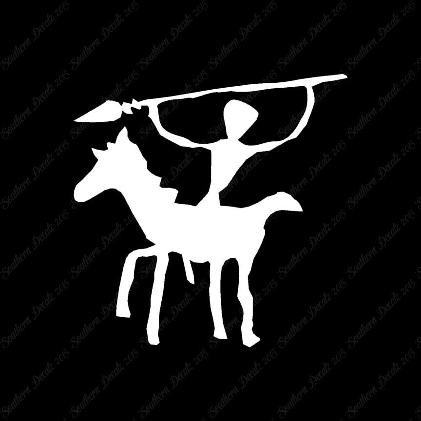 Cave Painting Spear Hunter