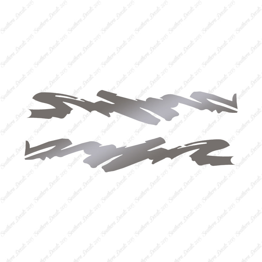 Pair Of Squiggles Art Splash