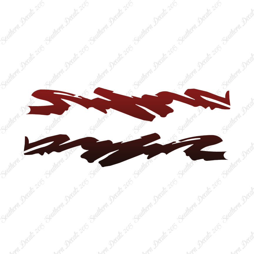 Pair Of Squiggles Art Splash