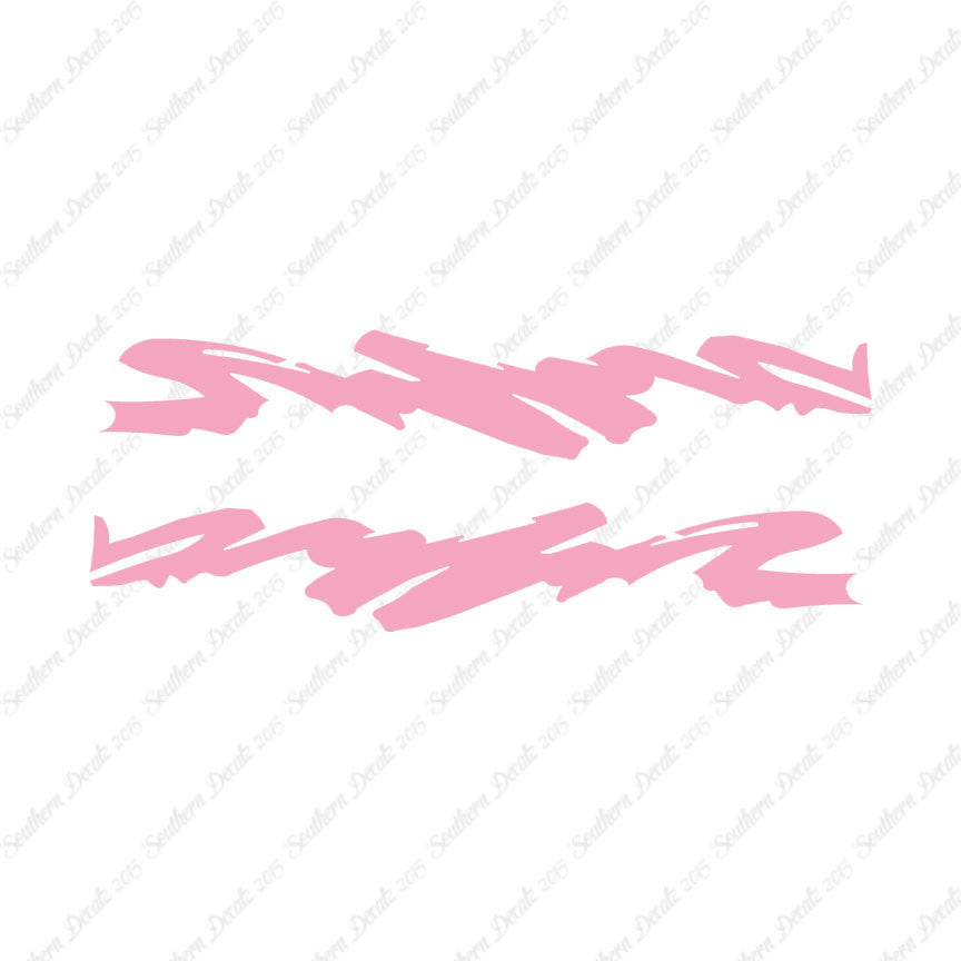 Pair Of Squiggles Art Splash